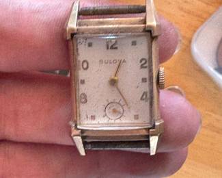 10K Gold Filled Bulova wrist watch