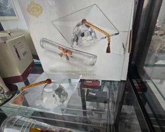 Crystal Diploma & Graduation Cap