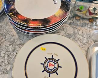 Commemorative NSB Yacht Club Plates