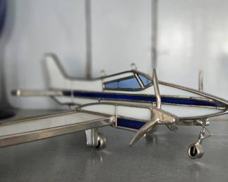 Stained Glass Airplane