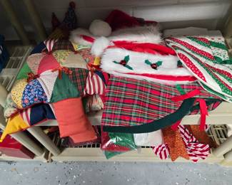 X-Mas some hand made. Stockings, Wall x-mas tree