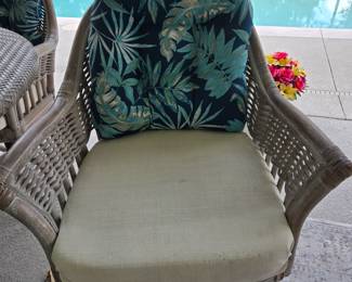 Rattan Chairs (4 Available)