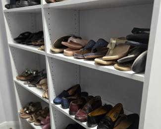 Shoes most 7- 7 1/2. Sandals, Fancy Flip Flops, Sketchers, Tennis Shoes
