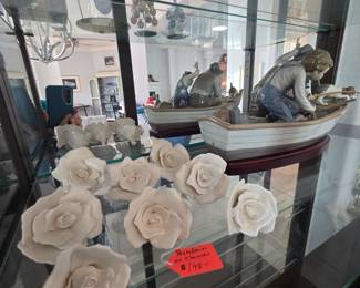 Porcelain/China Rose Decorations