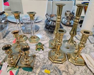 Brass Candlesticks