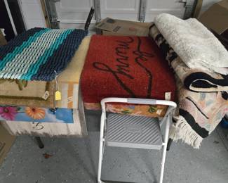 Rugs, Step Stool