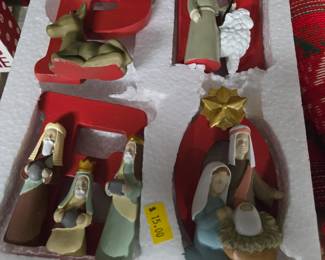 Nativity H-O-P-E