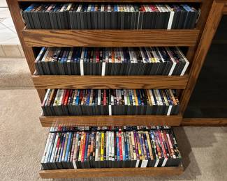 Over 1000 dvd's
