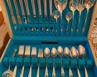community plate flatware