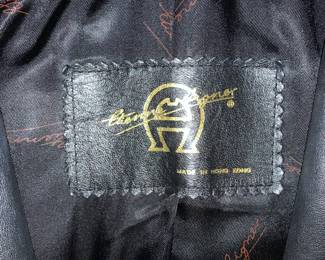 Etienne Aigner vintage woman's leather jacket