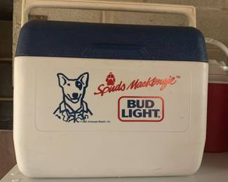 1986 Spuds Mackenzie cooler Bud Light