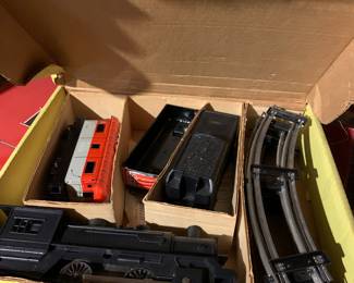 vintage train set