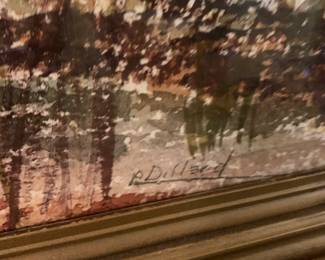 Peggy Dillard painting