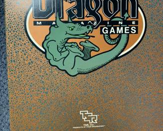 The best of Dragon magazines game, board game