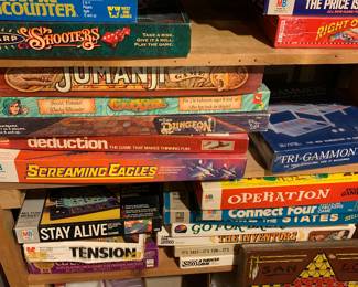 Vintage to modern games and toys