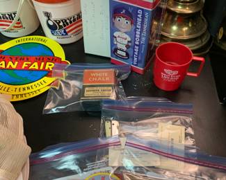 Nashville Sounds bobbleheads and other local souvenirs, Bank of College Grove