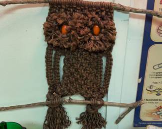 macrame owl