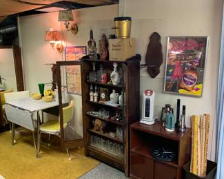 a corner of the basement -wonders and treasures
