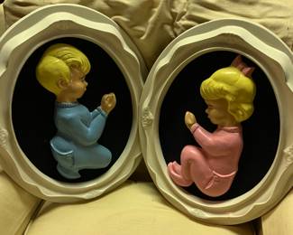 large plaster wall art