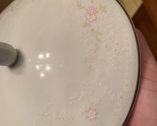 Noritake Temptation pattern detail