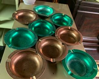 cool aluminum ash trays
