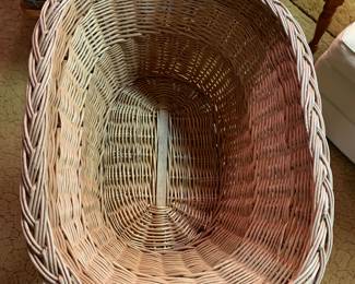 Giant wicker basket