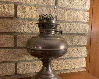 oil lamp -aluminum