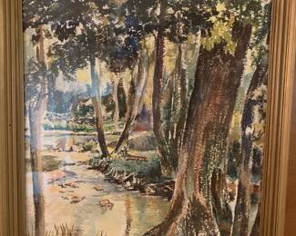 Peggy Dillard painting