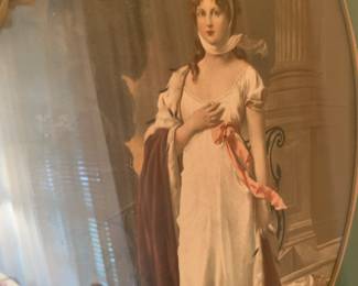 woman in regal gown