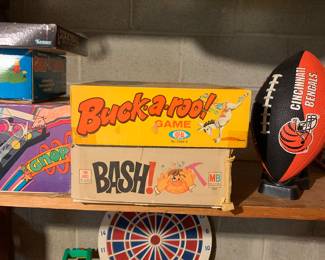 Vintage games in amaizing condition Buck-a-Roo! and Bash!
