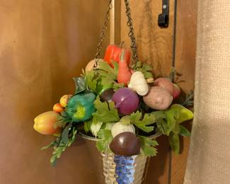 Grandma's vintage plastic fruit 