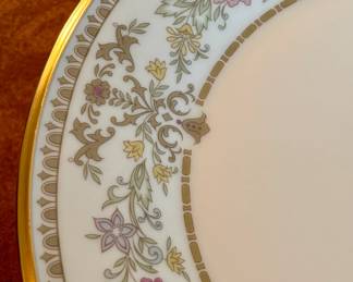 Partial service for 12, "Castle Garden" by Lenox (detail)...