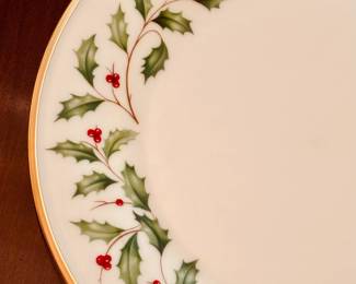 Partial set, "Holiday" by Lenox (detail)...