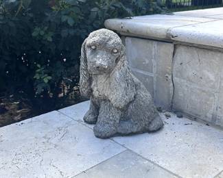 Patio Decor and stone sculptures