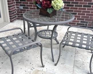 Iron Patio Furniture set
