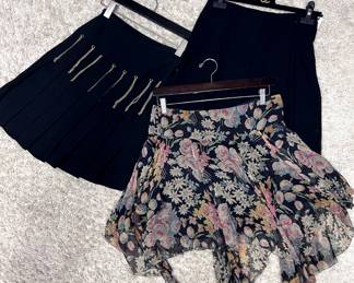 Chanel Carewash Skirt, Chanel Tassle Skirt, Ralph Lauren Rugby Skirt