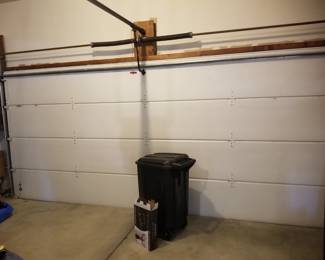 Garage door interior