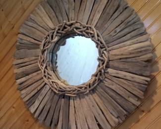 Driftwood mirror