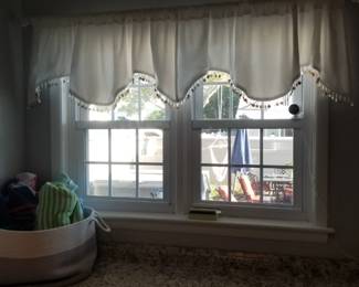 Window valances; blinds