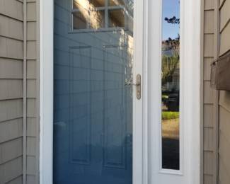 Entry door; storm door