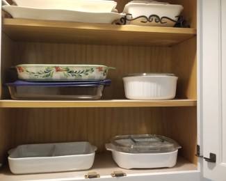 Corning ware & serve ware