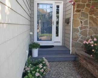 Entry door; storm door