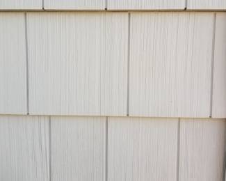 Cedar Impressions siding - khaki color