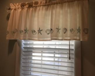Window valances; blinds