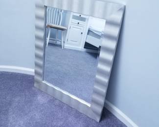 Silvery mirror