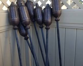 Tiki torches