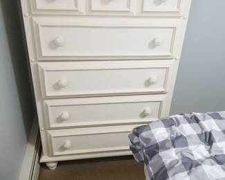 Tall dresser matches nightstand