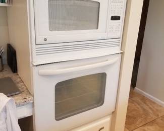 GE microwave oven & wall oven