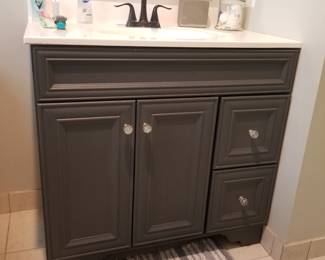 Bath vanity detail