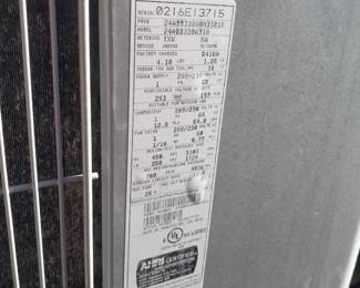 HVAC mfg. January 2016